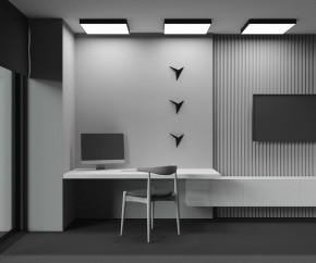 Накладной светильник Maytoni Zon C032CL-90W3K-SQ-B в Копейске - kopejsk.mebel24.online | фото 9