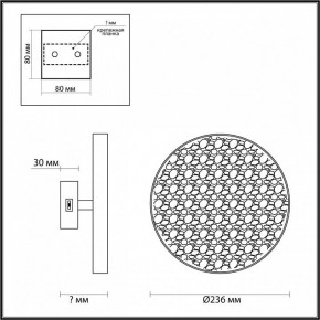 Накладной светильник Odeon Light Bergi 5079/15WL в Копейске - kopejsk.mebel24.online | фото 6