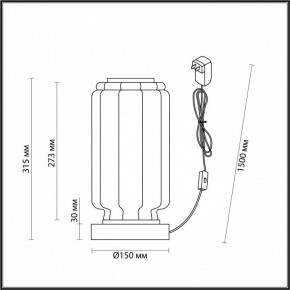 Настольная лампа декоративная Odeon Light Jam 5408/10TL в Копейске - kopejsk.mebel24.online | фото 4