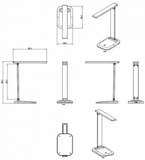 Настольная лампа офисная Arte Lamp London A5124LT-1BK в Копейске - kopejsk.mebel24.online | фото 2