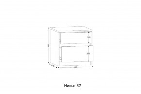 НИЛЬС - 32 Тумба в Копейске - kopejsk.mebel24.online | фото 2
