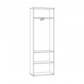ОКТАВА Шкаф для одежды 13.338 в Копейске - kopejsk.mebel24.online | фото