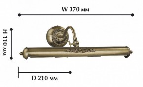 Подсветка для картины Favourite Picturion 1155-2W в Копейске - kopejsk.mebel24.online | фото 2