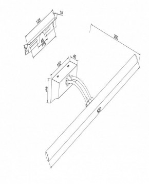 Подсветка для картины Maytoni Fino MIR003WL-L12CH в Копейске - kopejsk.mebel24.online | фото 4