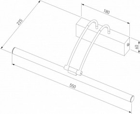 Подсветка для зеркала Elektrostandard Simple a063698 в Копейске - kopejsk.mebel24.online | фото 3