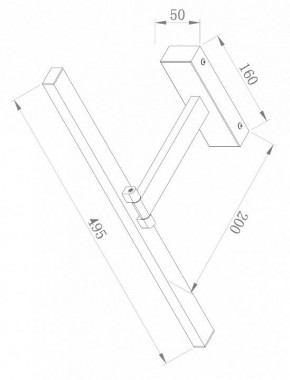 Подсветка для зеркала Maytoni Bris MIR008WL-L12B4K в Копейске - kopejsk.mebel24.online | фото 3