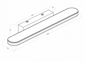 Подсветка для зеркала Maytoni Epic MIR009WL-L12CH4K в Копейске - kopejsk.mebel24.online | фото 3