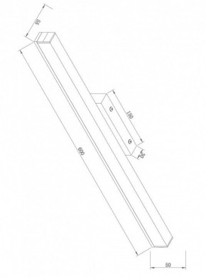 Подсветка для зеркала Maytoni Fichte MIR012WL-L14W4K в Копейске - kopejsk.mebel24.online | фото 3