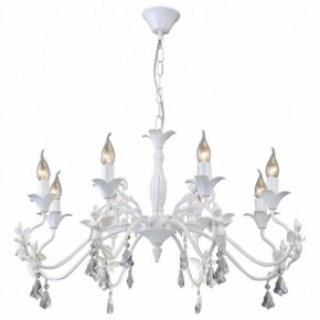 Подвесная люстра Arte Lamp Angelina A5349LM-8WH в Копейске - kopejsk.mebel24.online | фото 3