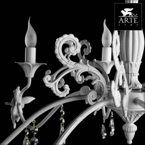 Подвесная люстра Arte Lamp Angelina A5349LM-8WH в Копейске - kopejsk.mebel24.online | фото 6