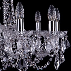 Подвесная люстра Bohemia Ivele Crystal 1402 1402/10/240/Ni/Leafs в Копейске - kopejsk.mebel24.online | фото 2