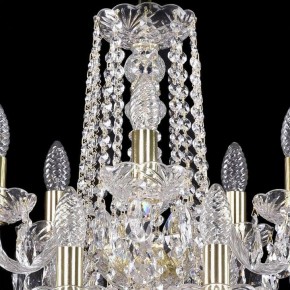 Подвесная люстра Bohemia Ivele Crystal 1402 1402/10+5/195/2d/G в Копейске - kopejsk.mebel24.online | фото 4