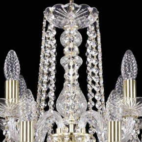 Подвесная люстра Bohemia Ivele Crystal 1402 1402/8+4/160/2d/G в Копейске - kopejsk.mebel24.online | фото 4