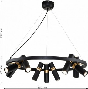 Подвесная люстра Favourite Light point 2997-9P в Копейске - kopejsk.mebel24.online | фото 6