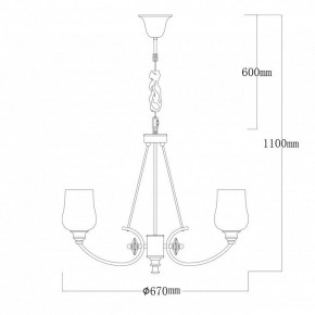 Подвесная люстра MW-Light Палермо 27 386017706 в Копейске - kopejsk.mebel24.online | фото 9