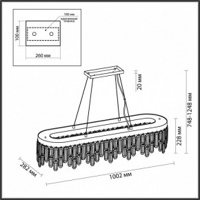 Подвесная люстра Odeon Light Dakisa 4985/12 в Копейске - kopejsk.mebel24.online | фото 7