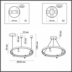 Подвесная люстра Odeon Light Fonda 4317/58L в Копейске - kopejsk.mebel24.online | фото 6