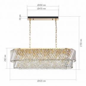 Подвесная люстра ST-Luce RITZ SL6138.303.14 в Копейске - kopejsk.mebel24.online | фото 5