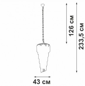 Подвесная люстра Vitaluce V5311 V5311-0/13 в Копейске - kopejsk.mebel24.online | фото 2