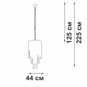 Подвесная люстра Vitaluce V5885 V5885-9/7 в Копейске - kopejsk.mebel24.online | фото 3