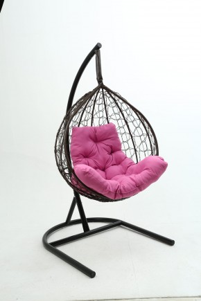 Подвесное кресло Бароло (коричневый/розовый) в Копейске - kopejsk.mebel24.online | фото