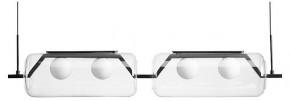 Подвесной светильник Arte Lamp Geneva A2341SP-4BK в Копейске - kopejsk.mebel24.online | фото