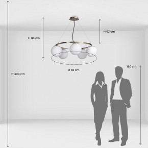 Подвесной светильник DeMarkt Оливия 11 306014505 в Копейске - kopejsk.mebel24.online | фото 8