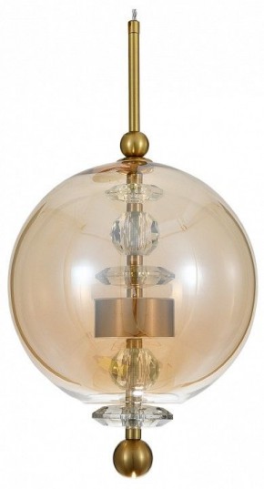 Подвесной светильник Indigo Illusione 11055/1P Amber в Копейске - kopejsk.mebel24.online | фото