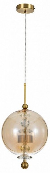 Подвесной светильник Indigo Illusione 11055/1P Amber в Копейске - kopejsk.mebel24.online | фото 2