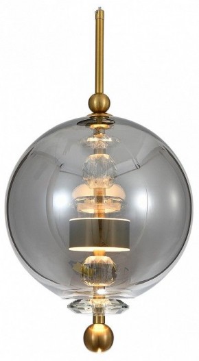 Подвесной светильник Indigo Illusione 11055/1P Smoke в Копейске - kopejsk.mebel24.online | фото 3