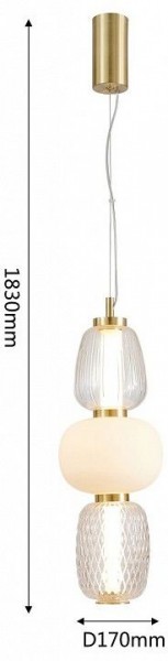 Подвесной светильник Favourite Bella 4057-1P в Копейске - kopejsk.mebel24.online | фото 4