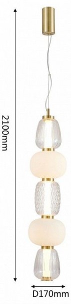 Подвесной светильник Favourite Bella 4057-2P в Копейске - kopejsk.mebel24.online | фото 4