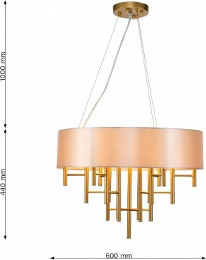 Подвесной светильник Favourite Cosmo 2993-6P в Копейске - kopejsk.mebel24.online | фото 6