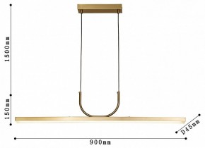 Подвесной светильник Favourite Raya 4097-1P в Копейске - kopejsk.mebel24.online | фото 4