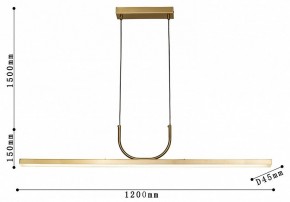Подвесной светильник Favourite Raya 4097-2P в Копейске - kopejsk.mebel24.online | фото 4