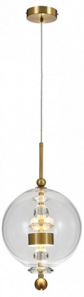 Подвесной светильник Indigo Illusione 11055/1P Clear в Копейске - kopejsk.mebel24.online | фото 4