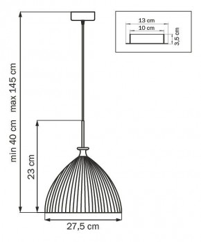 Подвесной светильник Lightstar Agola 810030 в Копейске - kopejsk.mebel24.online | фото 2