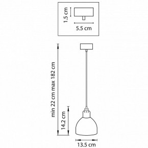 Подвесной светильник Lightstar Loft 865017 в Копейске - kopejsk.mebel24.online | фото 3