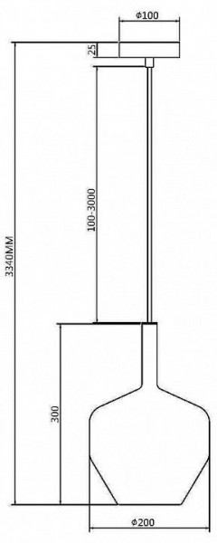Подвесной светильник Maytoni Duality MOD271PL-01B5 в Копейске - kopejsk.mebel24.online | фото 4