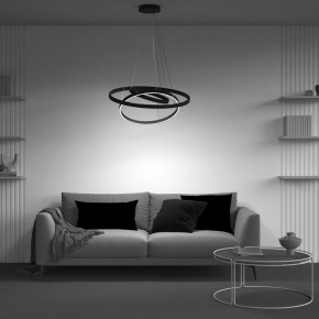 Подвесной светильник Maytoni Halo MOD058PL-L100BK в Копейске - kopejsk.mebel24.online | фото 5