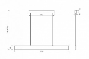 Подвесной светильник Maytoni Step P010PL-L30B4K в Копейске - kopejsk.mebel24.online | фото 4