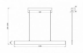 Подвесной светильник Maytoni Step P010PL-L30W4K в Копейске - kopejsk.mebel24.online | фото 5