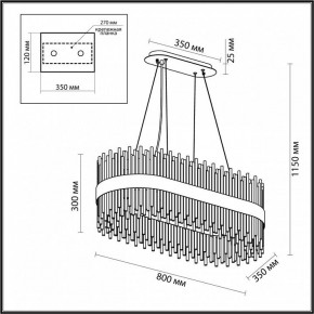 Подвесной светильник Odeon Light Focco 4722/24 в Копейске - kopejsk.mebel24.online | фото 5