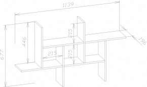 Полка навесная ПК-6 в Копейске - kopejsk.mebel24.online | фото 4