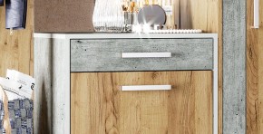 Прихожая Кензо (крафт/бетон) вешалка+шкаф в Копейске - kopejsk.mebel24.online | фото 5