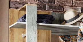 Прихожая Кензо (крафт/бетон) вешалка+шкаф в Копейске - kopejsk.mebel24.online | фото 6