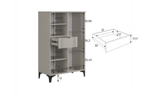 РИЧ Комод 2 в Копейске - kopejsk.mebel24.online | фото 3