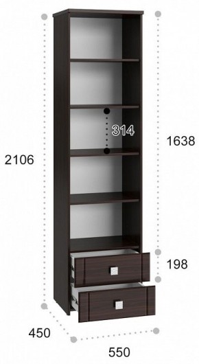 Шкаф для белья Изабель ИЗ-63К в Копейске - kopejsk.mebel24.online | фото 3