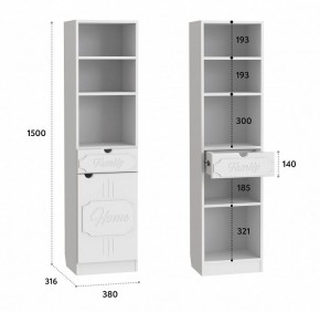 Шкаф комбинированный ДримСтар ДС-62 в Копейске - kopejsk.mebel24.online | фото 5