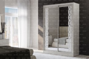 Шкаф-купе Флоренция 1,5 с 2 зеркалами в Копейске - kopejsk.mebel24.online | фото 1